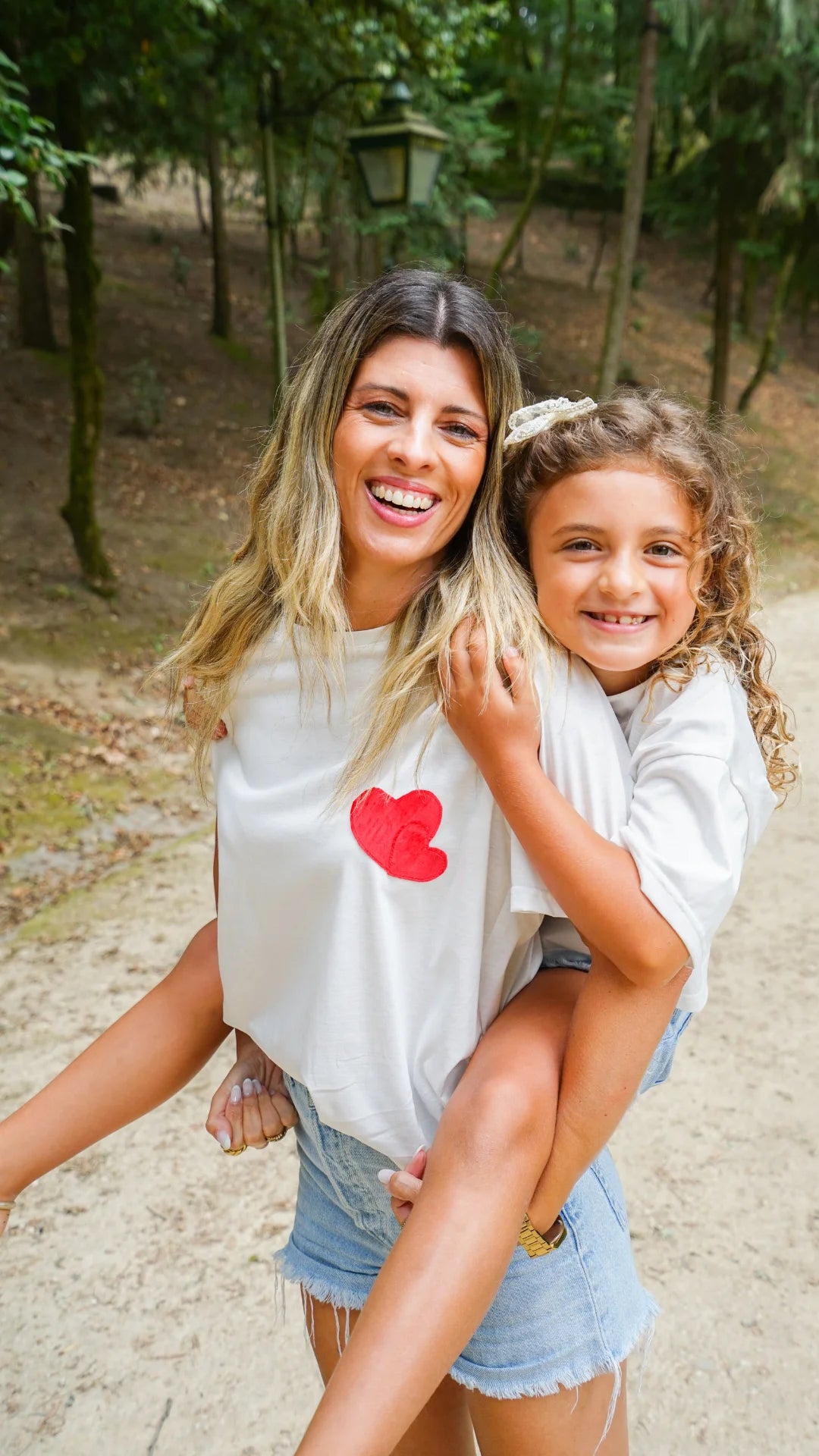 T-shirt Coração