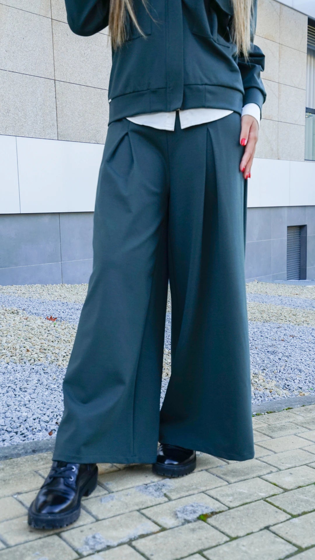 Conjunto Calças e Casaco