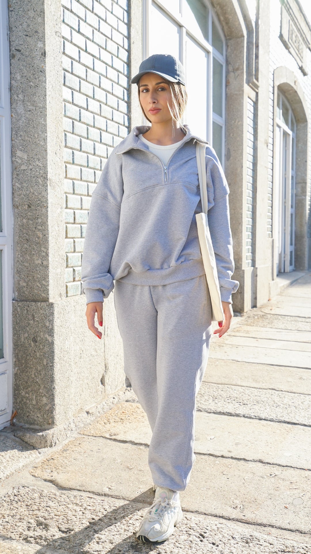 Fato de Treino Cinza