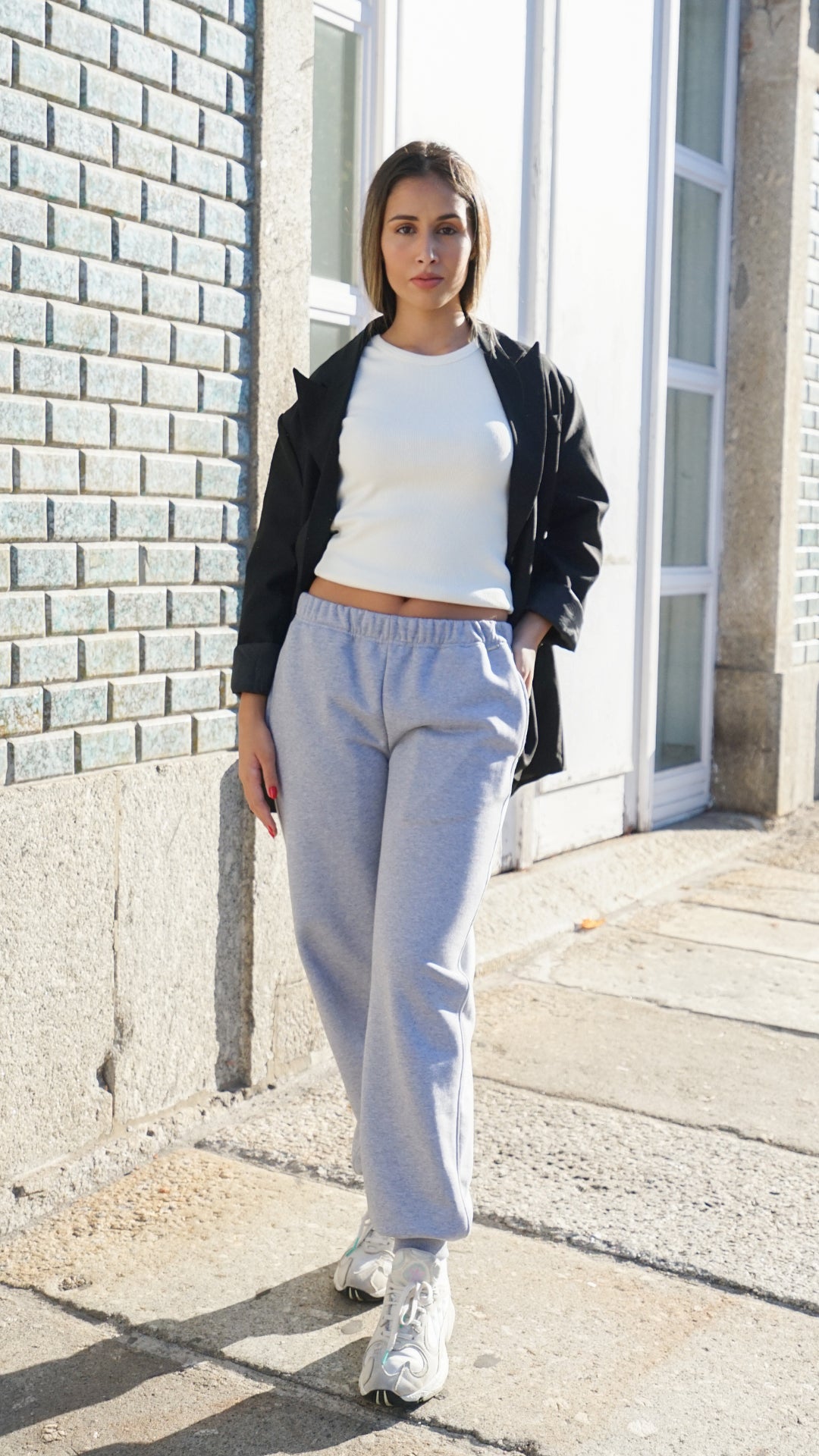 Fato de Treino Cinza