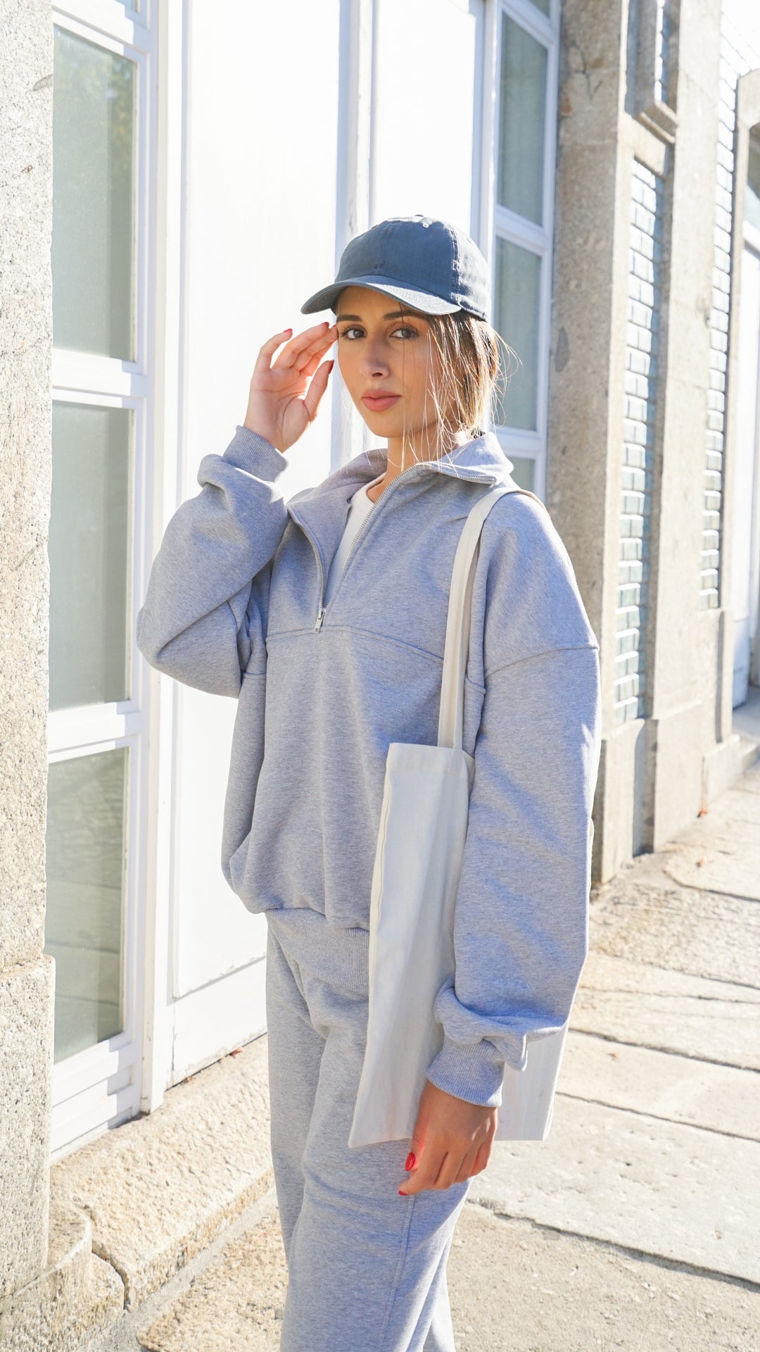 Fato de Treino Cinza